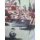 18th century English creamware teapot, the bulbous body with chinoiserie lakeside landscape in - Image 8 of 10