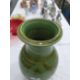 Studio pottery vase with ovoid body, green ground with brown stylised leaf decoration, - Image 6 of 16