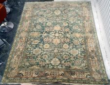 Modern all over florally decorated rug 297 x 256 cm