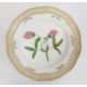 Royal Copenhagen porcelain plate painted with 'Trifolium Alpestre', having shaped gilt and pierced - Image 9 of 21