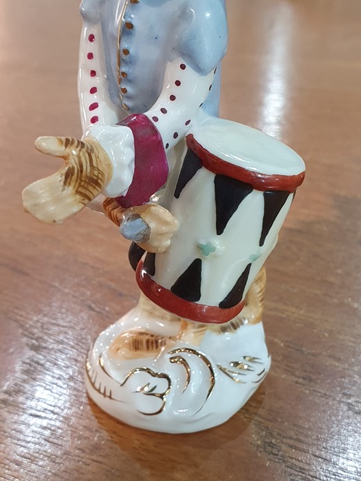 Limoges porcelain cachou box in the form of a rabbit with vegetable, 8cm high and continental - Image 5 of 26