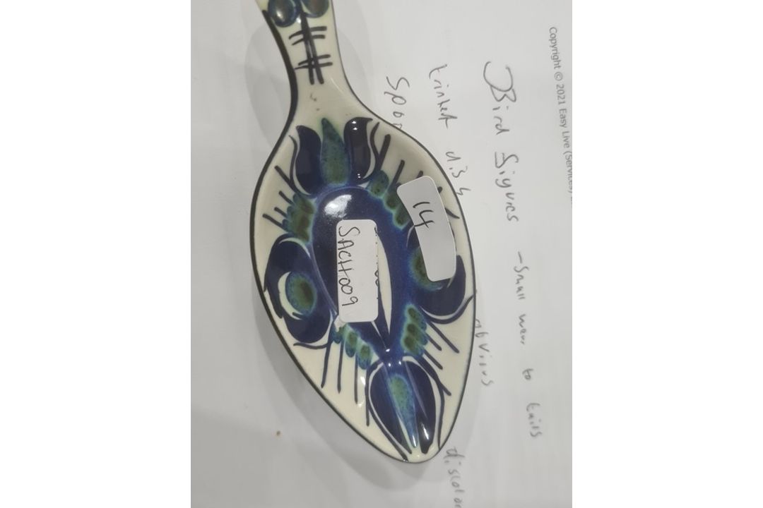Royal Copenhagen porcelain plate painted with 'Trifolium Alpestre', having shaped gilt and pierced - Image 17 of 21