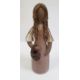German porcelain stein with metal lid, Elbogen pottery figure of a girl, pair of tinted bisque - Image 3 of 12