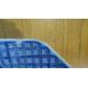 Chinese porcelain shallow dish, oblong with canted corners, willow and lotus design in blue and with - Image 9 of 10