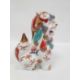 Chinese turquoise glazed model Buddhist lion,18cm high, two various bisque and partly glazed figures - Image 5 of 31