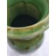 Studio pottery vase with ovoid body, green ground with brown stylised leaf decoration, - Image 8 of 16