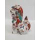 Chinese turquoise glazed model Buddhist lion,18cm high, two various bisque and partly glazed figures - Image 6 of 31