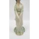 Chinese turquoise glazed model Buddhist lion,18cm high, two various bisque and partly glazed figures - Image 20 of 31