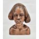 Assorted 20th century Eastern carved figures to include figure in hat carrying jug and basket, - Image 5 of 9