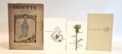 Frost, Robert ( 1874-1963)  poetry - three Christmas cards 'My Objection to Being Stepped On'