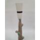 Lladro porcelain table lamp in the form of girl and puppy beside tree trunk, 12cm high and Lladro - Image 3 of 21