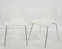 Set of four Vico Magistretti for Kartell Maui chairs (4)  Condition ReportDirty, scratches, marks,
