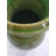 Studio pottery vase with ovoid body, green ground with brown stylised leaf decoration, - Image 7 of 16