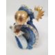 Chinese turquoise glazed model Buddhist lion,18cm high, two various bisque and partly glazed figures - Image 16 of 31