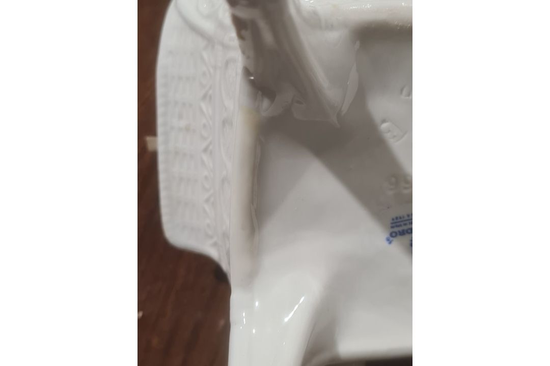 Lladro porcelain table lamp in the form of girl and puppy beside tree trunk, 12cm high and Lladro - Image 21 of 21