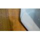Chinese porcelain shallow dish, oblong with canted corners, willow and lotus design in blue and with - Image 6 of 10