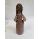 German porcelain stein with metal lid, Elbogen pottery figure of a girl, pair of tinted bisque - Image 5 of 12