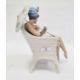 Lladro porcelain table lamp in the form of girl and puppy beside tree trunk, 12cm high and Lladro - Image 13 of 21