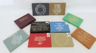 Box of assorted coinage to include coinage of Northern Ireland from the 1970's in sets, crowns, etc