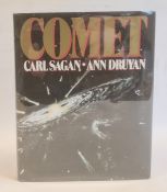 Sagan, Carl and Druyan, Ann 'Comet' , Random House 1985, signature on title page, black cloth, has
