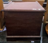 19th century commode and assorted records