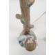 Lladro porcelain table lamp in the form of girl and puppy beside tree trunk, 12cm high and Lladro - Image 7 of 21