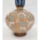 19th century Doulton Slaters stoneware vase with typical decoration, the body having blue and - Image 5 of 6