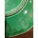 Pair 19th century Thomas Till green glazed majolica dessert plates and matching oval dish, 29cm wide - Image 6 of 10