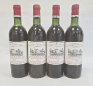 Four bottles of 1982 Chateau Puyblanquet Carrille Saint-Emilion Grand Cru (4)