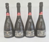 Four bottles 2011 Philippe Michel Cremant du Jura Chardonnay Brut (4)