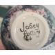 Pair 19th century ironstone china soup plates, porcelain plate decorated with primroses, Jersey ware - Image 12 of 17