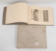Photograph album (camera studies in Iraq), A Kerim and Hasso Bros, Baghdad in original box, posted