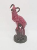 Royal Doulton flambe Hebei goat, 26cm high  Condition ReportVery good condition, no chips, cracks,