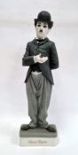 Algora model of Charlie Chaplin, 20th century, printed blue marks, series A, no.17, bearing