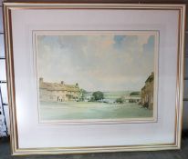 Large collection of mixed paintings and prints of various subjects