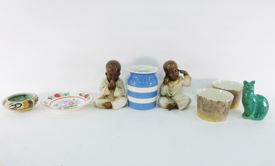 Quantity of assorted collectables and ceramics to include T&G Green Cornishware storage jar (2 - Image 3 of 4
