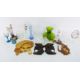 Large resin model of a Cairn Terrier, ceramic model of a Yorkshire Terrier, ceramic model of an - Image 3 of 3