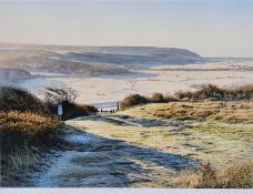 Limited edition print Autumn frost, 161/300, signed 'Meamlder(?), 75cm x 89cm (including frame)