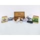 Assorted framed prints, zita, lidded terracotta small pots, a Habana wooden cigar box, a clockwork - Image 2 of 3