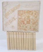 Fine bindings 'Cameos of Literature', 12 vols. with Harry Furniss cartoons of parliament (13)