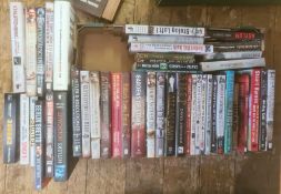 Militaria, two boxes of books mainly on the subjects of WWI and WWII to include The Third Reich/