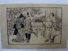 Postcards - embroidered silk postcards,  ( 2) Christmas cards by William Luks,  fold out Christmas