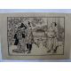 Postcards - embroidered silk postcards,  ( 2) Christmas cards by William Luks,  fold out Christmas - Image 1 of 7