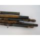 Various cane and other fishing rods, a reel and a net - Image 8 of 8