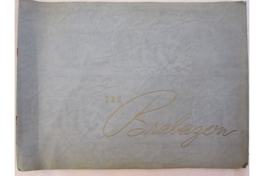 Souvenir brochure celebrating the Brabazon 1 in service, document issued by the British Aeroplane - Image 1 of 5