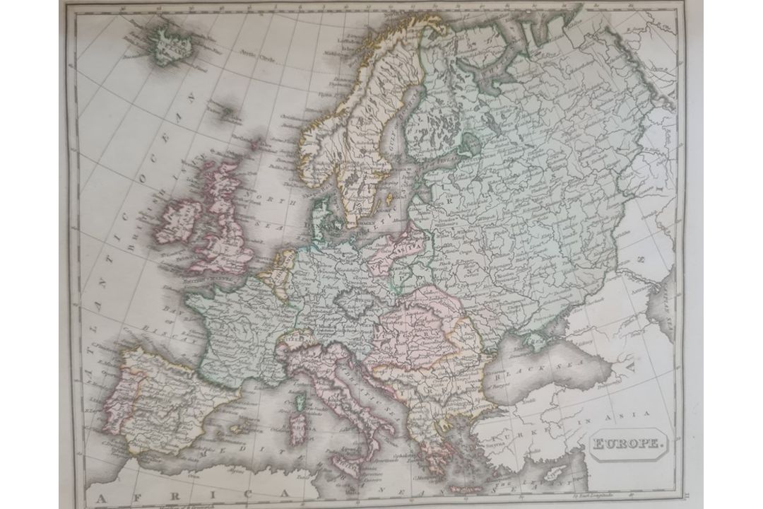 Quin Edward " An Atlas of Universal History;  in a series of maps..." engraved by Sidney Hall, New - Image 27 of 40