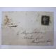 1d black (two margins) on cover, OCT 1840, plus two small envelopes with Indian stamps, 1d black - Image 6 of 9