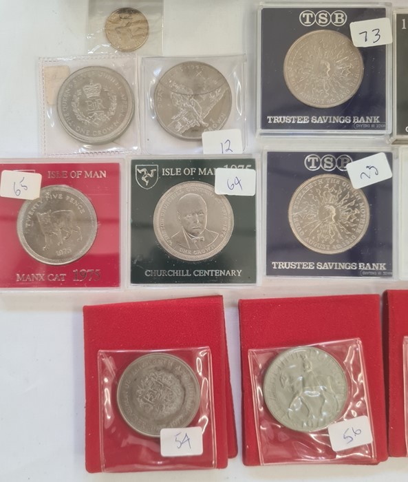 Silver proof 1985 £1 (no cert) Tower of London nickel silver, commemorative, silver proof Isle of - Image 3 of 6