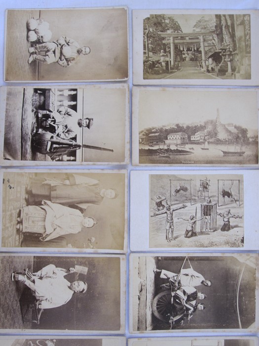 Chinese Interest - small black and white photographs of China - Kobe, Shanghai, and to include - Image 8 of 21