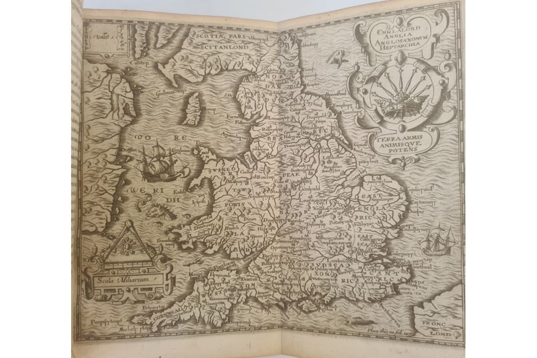 Camden (William) Britannia Sive Florentissimorum regnorum, Angliae, Scotiae, Hiberniae et - Image 6 of 6